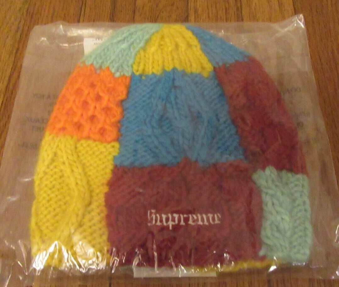 帽子 Supreme Block Knit Beanie 2025ss Supreme Block Knit Beanie (SS25) - $60
