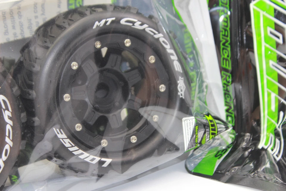 Louise LOUT 3331 SB MFT MT-Maxx 2.8 Cyclone 1:10 Soft Felge Schwarz 17mm NEU - Bild 4 von 4