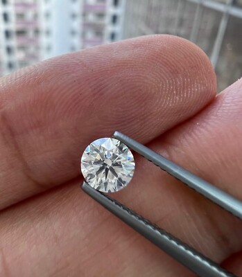 Lab-Grown CVD Diamond Round D, Clarity FL