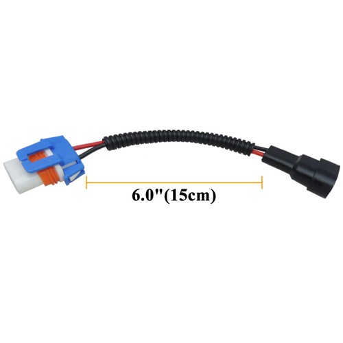 2pcs 9006 HB4 Headlamp Fog Light Ceramic Wiring Harness Adapter Socket Connector - Picture 2 of 4
