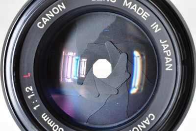 Canon New FD NFD 50mm f/1.2 L Near MINT MF Standard Lens Canon New FD NFD 50mm f/1.2 L Near MINT MF Standard Lens