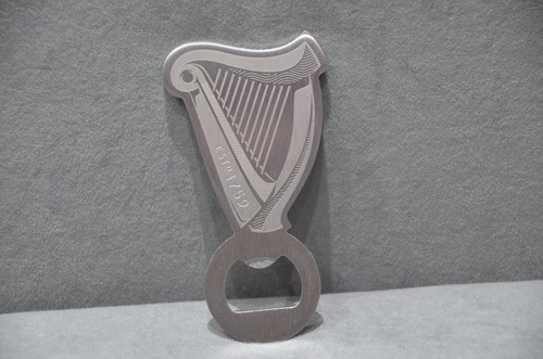 Official Licensed Merchandise Guinness Harp Shaped Bottle Opener 13cm 2023 - Picture 4 of 7