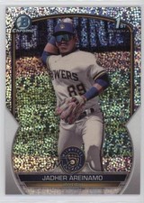 2023 Bowman Chrome Prospects Speckle Refractor /299 Jadher Areinamo #BCP-206 5y7