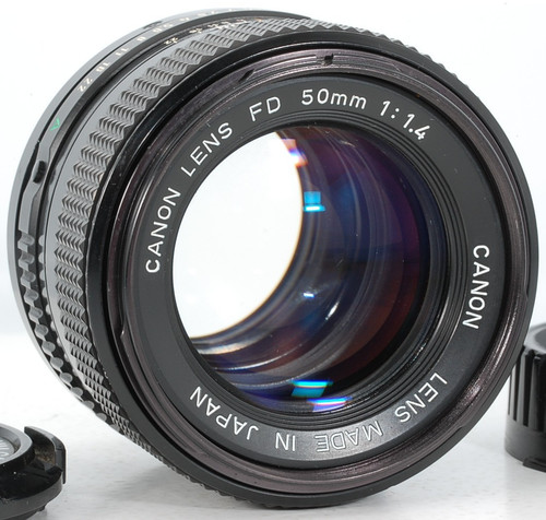 Canon New FD NFD 50mm F1.4 Standard MF Lens [Excellent+5] From JAPAN 067*