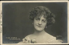 Actress RPPC Marie Studholme 1904 King's Lynn,England,UK Rapid Photo Co. Vintage