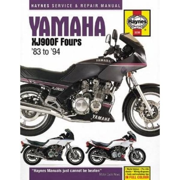 Yamaha XJ900F Fours Motorrad (1983-1994) Reparaturhandbuch Haynes-image