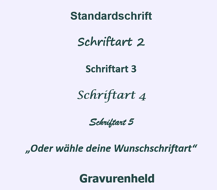 Kugelschreiber personalisiert mit Wunschtext ab 1 Stück - Stift mit Gravur - Bild 3 von 4