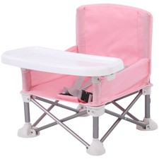 Baby Highchair Foldable Infant Feeding Toddler Table Chair Portable Travel Seat