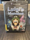 Luigi's Mansion Nintendo GameCube GC Black Label - Tested - Read Description