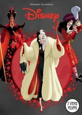 Disney Classics: 3 Wicked Villains (Hardback) Disney Die-Cut Classics