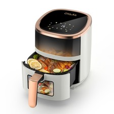 Image of 6L Air Fryer Digital Touch Screen 1200W Kitchen Oven Oil Free Low Fat Healthy UK