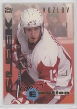 1995-96 Skybox Emotion Vyacheslav Kozlov Slava Kozlov #55 5ui