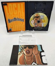Grand Theft Auto: San Andreas PS2, 2004 Variant CIB w/ Map Reg Card VGC