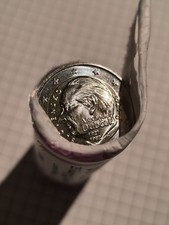 2 Euro Gedenkm&uuml;nze Slowakei 2021, 100. Geburtstag A. Dubcek UNC