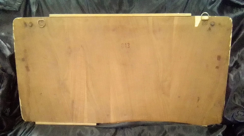 Винтажный рокабилли пальто крюк с зеркалом до Второй мировой войны - Изображение 4 из 4