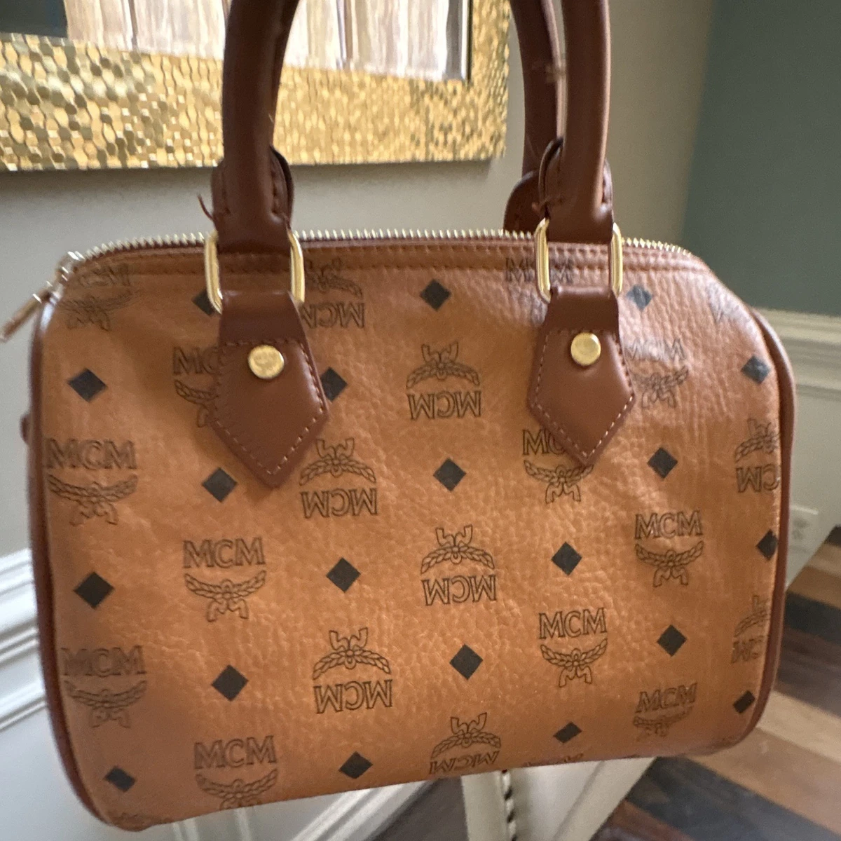 MCM Gold Bags & Handbags for Women for sale | eBay