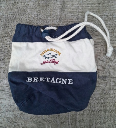 Cappello berretto uomo Paul & Shark Bretagne blu navy con coulisse vintage - Foto 1 di 4