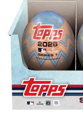 2026 TOPPS SERIES 1 BASEBALL EASTER TIN (59 cards) MLB Brand New Sealed QTY