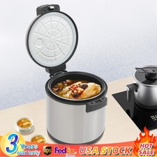 19L/20Qt Electric Commercial Rice Warmer Restaurant Non-stick Rice Warmer 110W