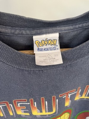 Vintage 90s, Pokemon Mewtwo shirt XL Youth Nintendo graphic tee | eBay