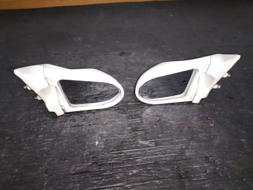 Rare Ganador Super Mirror Mitsubishi Lancer Evolution 4,5,6 Aero White L&R Good - Picture 5 of 7