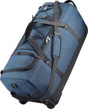 "Bolsa de Lona con Ruedas, Mochila de Lona Plegable 86L 30"" con 2 Ruedas"