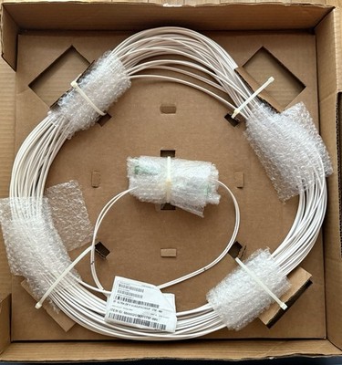 Corning 444401G2831200F-WH SC/APC-SC/APC Simplex SM Patch Cord, 200ft OS2 Plenum