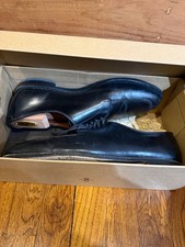 Allen Edmonds Derby Apron shoes 11 D Black Made in USA