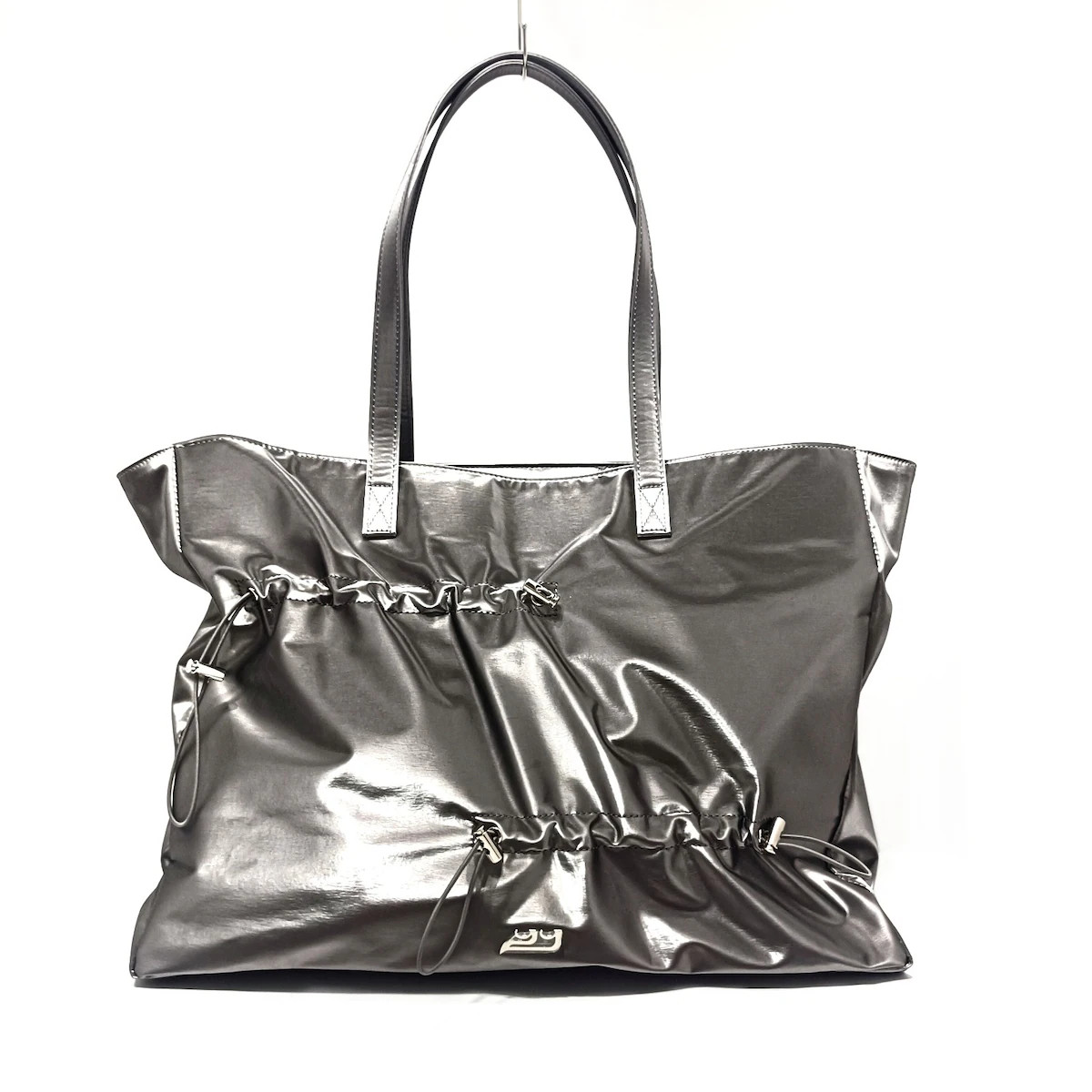 Auth YIE YIE - Silver Chemical Fiber Shoulder Bag | eBay Auth YIE YIE - Silver Chemical Fiber Shoulder Bag | eBay