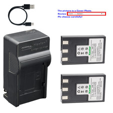 Kastar Battery AC & USB-C Charger for Canon PowerShot S100 S200 S230 S300 S330