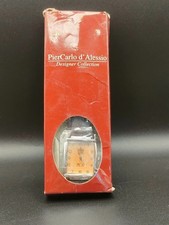 ⌚ PierCarlo d’Alessio PCA Mens Watch Leather Strap Boxed Unused Vintage
