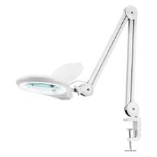 Neatfi (New Model Bifocals 1,200 Lumens Super LED Magnifying Lamp with Clamp,...