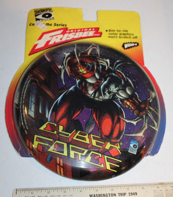 SEALED 1999 Cyberforce Silvestri Riplaw art Frisbee Wham-o NOS Vision Series MIP