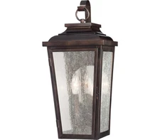 Minka Lavery Irvington Manor, 2-Light Outdoor Pocket Lantern, 120 Total Watts