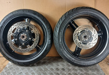 Suzuki GSF650 Bandit   2011  front and rear wheels with tyres and discs
