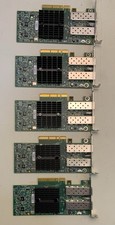 Lot of 5 Dell Mellanox CX322A Connectx-3 10Gb/s 2-Ports NIC Y3KKR YHTD6