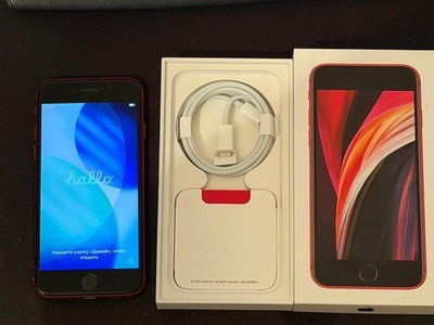 Apple iPhone SE 2nd Gen. (PRODUCT)RED - 64GB (Unlocked) A2296 (GSM