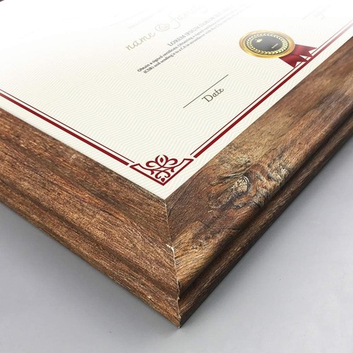 Chic 2-Pack 8.5 x 11 Rustic Document Frames - Gifts for Special Occasions - Picture 5 of 9