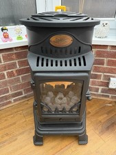 Provence 3400W Portable Gas Heater - Matt Black