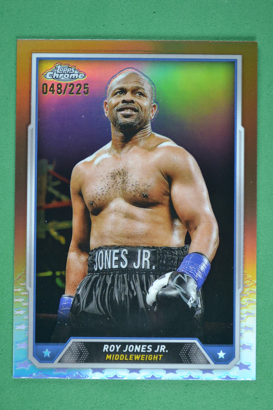 Roy Jones Jr. 2024 Topps Chrome Boxing Bronze Refractor #/225 #7