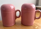 Fiesta Pink Range Top Salt & Pepper Shakers Excellent Condition