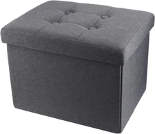 Ottoman Storage Ottoman Footrest Stool Small Ottoman with Storage Foldable Ottom