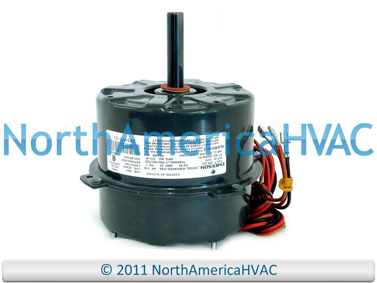 KK OEM Lennox Armstrong Ducane 1/10 HP FAN MOTOR Fits Emerson 208-230