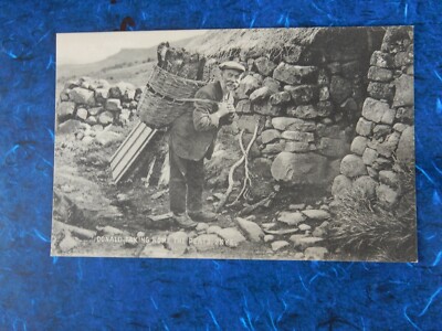 POSTKARTE P10 B21 CROFT CROFTER PEATS SKYE  