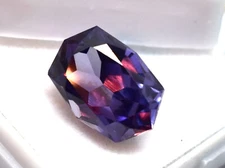 Brazilian Hexagon Cut Natural 8.30 CT Color Changing Alexandrite Loose Gemstone