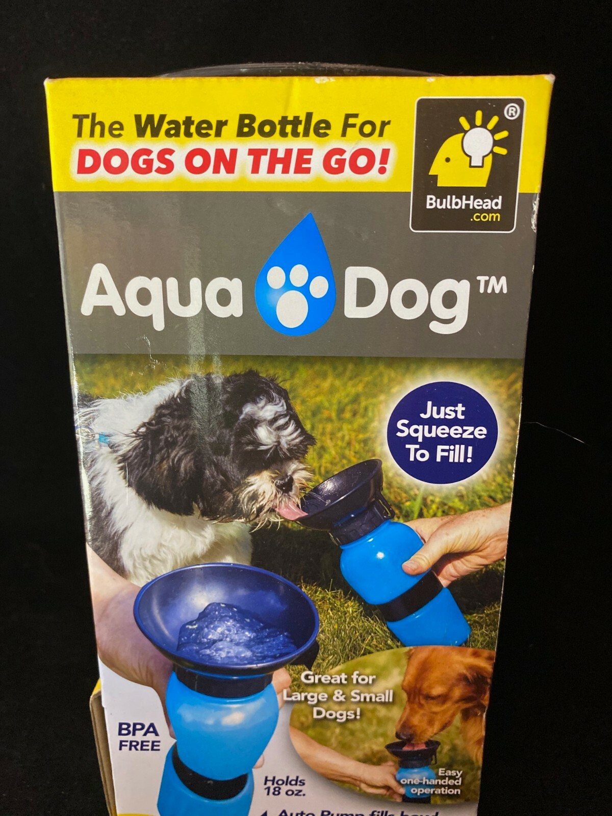 aqua dog bottle