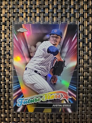 Justin Steele 2024 Topps Chrome Future Stars #FS-8 - Chicago Cubs