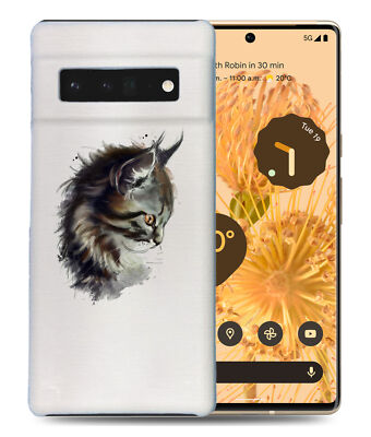 CASE COVER FOR GOOGLE PIXEL|WATERCOLOUR CAT ART