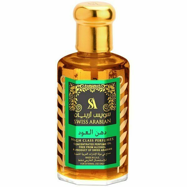 Dehn Al Oud Oil by Swiss Arabian 95ml Attar Oil - Free Express