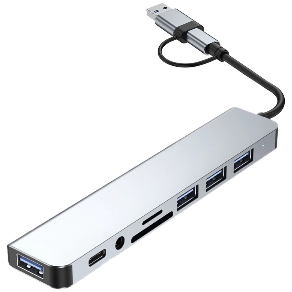 USB TypeC Hub for Laptop with Multiple Ports Splitter Extender